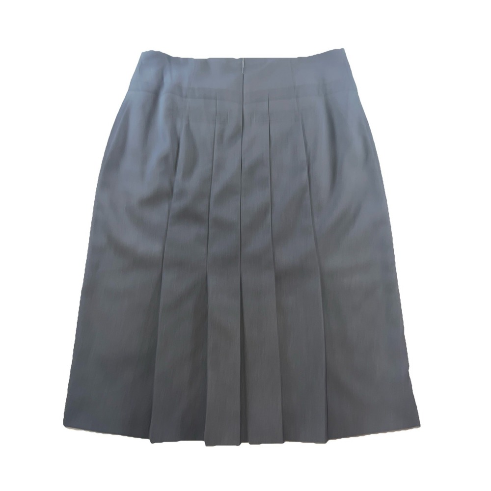 Worthington Women's Black Pencil Professional Skirt Size 14 Career Ruffled‎ Back